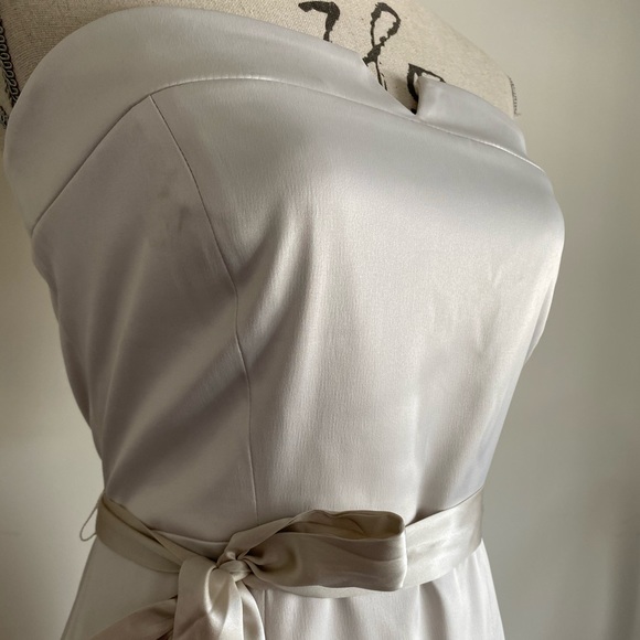 Rw&Co. Off White Strapless/ or With Straps Gown - Picture 5 of 12